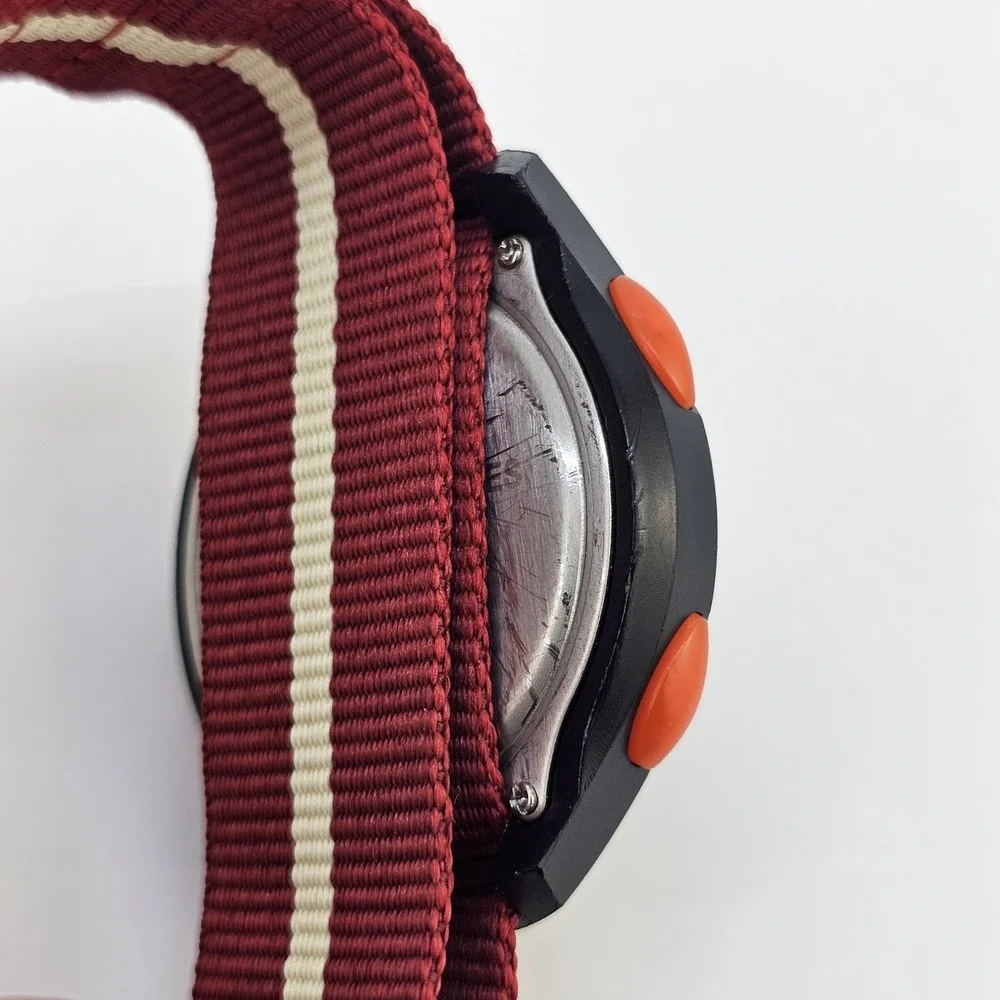 Chicago‎ Bears Digital Men's Watch Game Time 44MM New Canvas Band New Battery